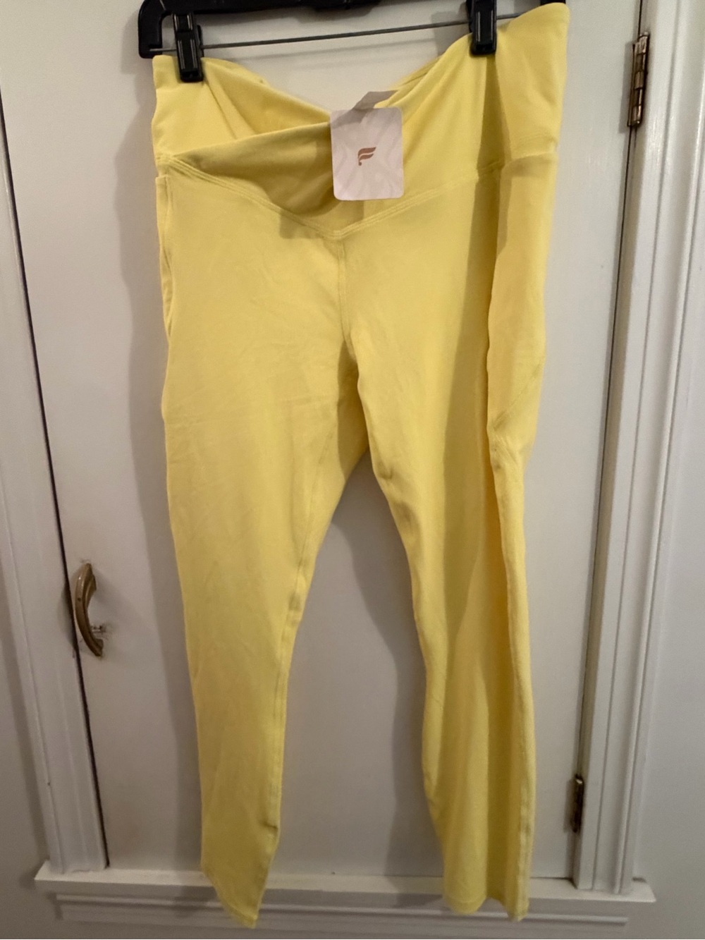 Fabletics Sunny Day High-Waist Leggings - Pale Yellow